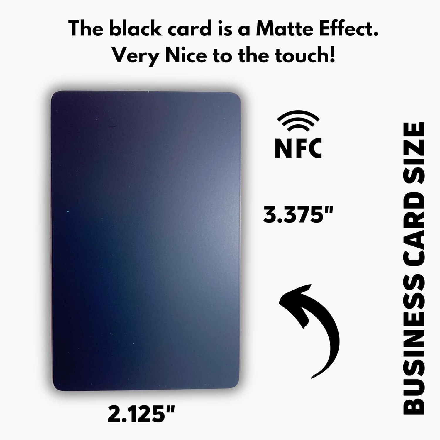 NFC対応メタル名刺、レーザー非接触型スマート誘導式ステンレススチールカード、メタルICカード