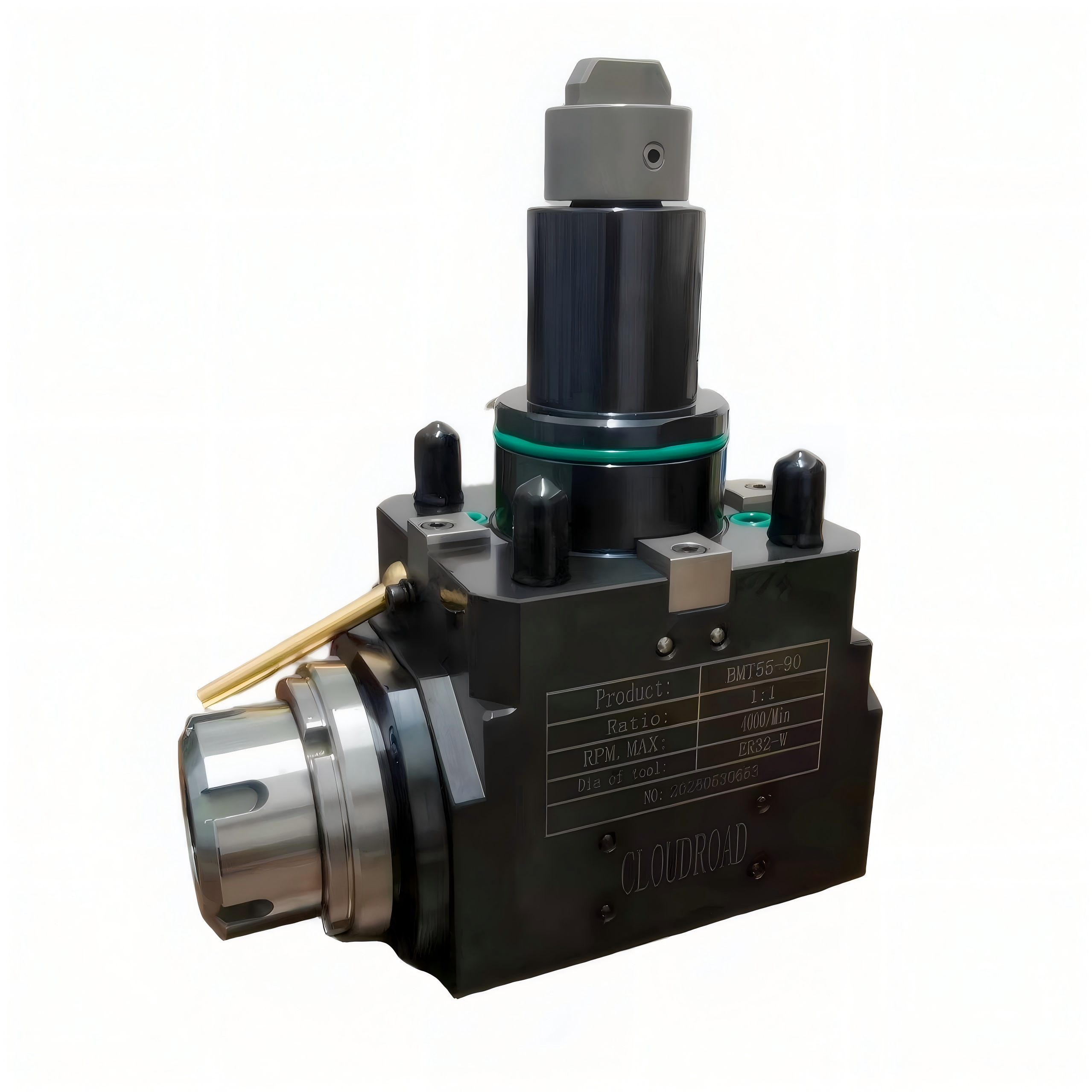 BMT40 BMT45 BMT55 90 度ラジアルライブツールホルダー駆動回転ツールホルダー ER25 ER32 ER40 コレットチャック CNC 旋盤タレット