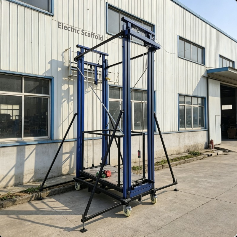 2-10 メートルの高品質電動はしご足場、昇降足場、高所建設用足場タワー