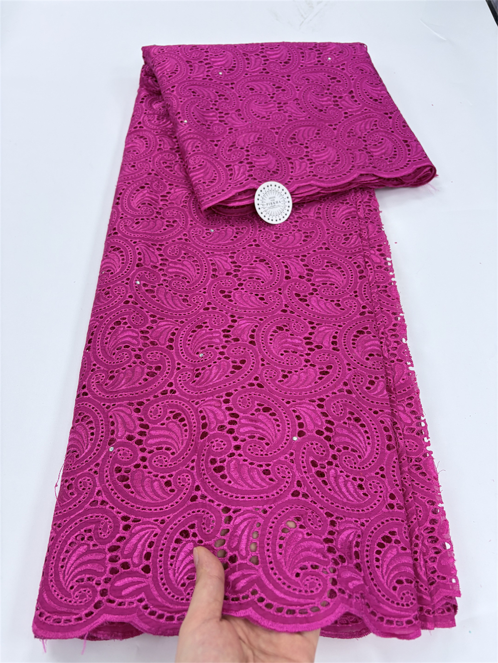 綿100%レース刺繍アフリカンドライレース