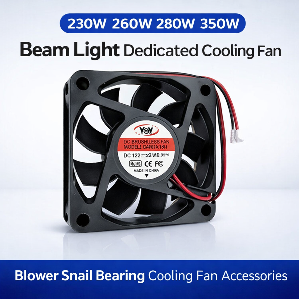 7R 8R 9R 230W 260W 250W 280W 295W 330W 350W 380W ビームライト専用冷却ファンブロワースネイルベアリング冷却ファンアクセサリー