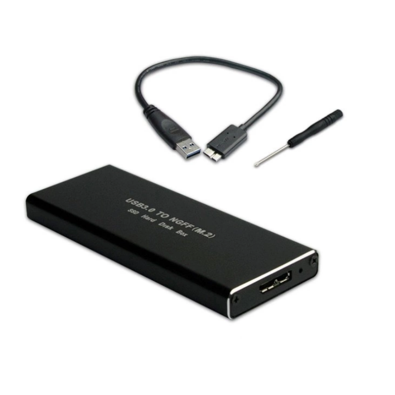 NGFF ハードディスク外部 M.2 ソリッドステート 5GBPS SSD 冷却メタルケース USB3.0 PC 2230/2242/2260/2280 モバイル HDD エンクロージャ用