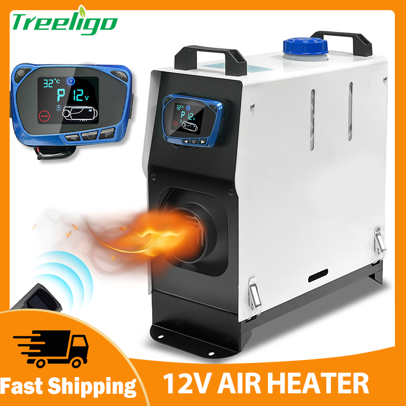 Treeligo 12V ディーゼルエアヒーター 8KW ポータブルディーゼルヒーターパーキングヒーター