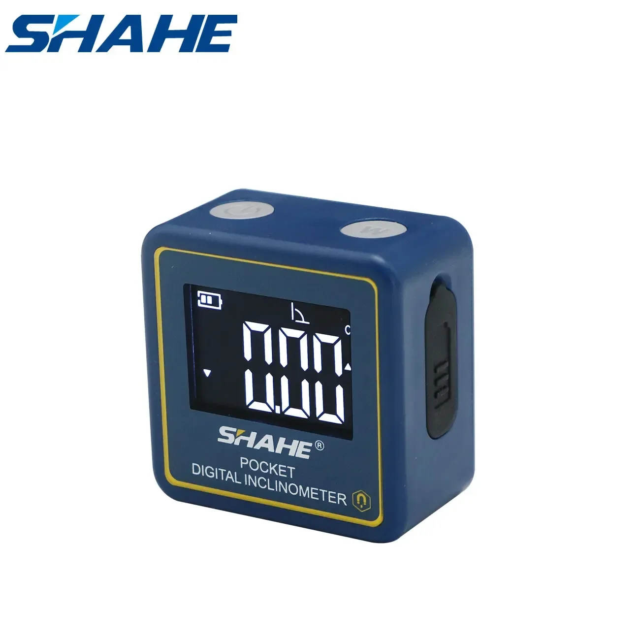 SHAHE 新ポータブルエレクトロニクスデジタルレベル分度器傾斜計ミニデジタルメーター測定角度レベリングツール