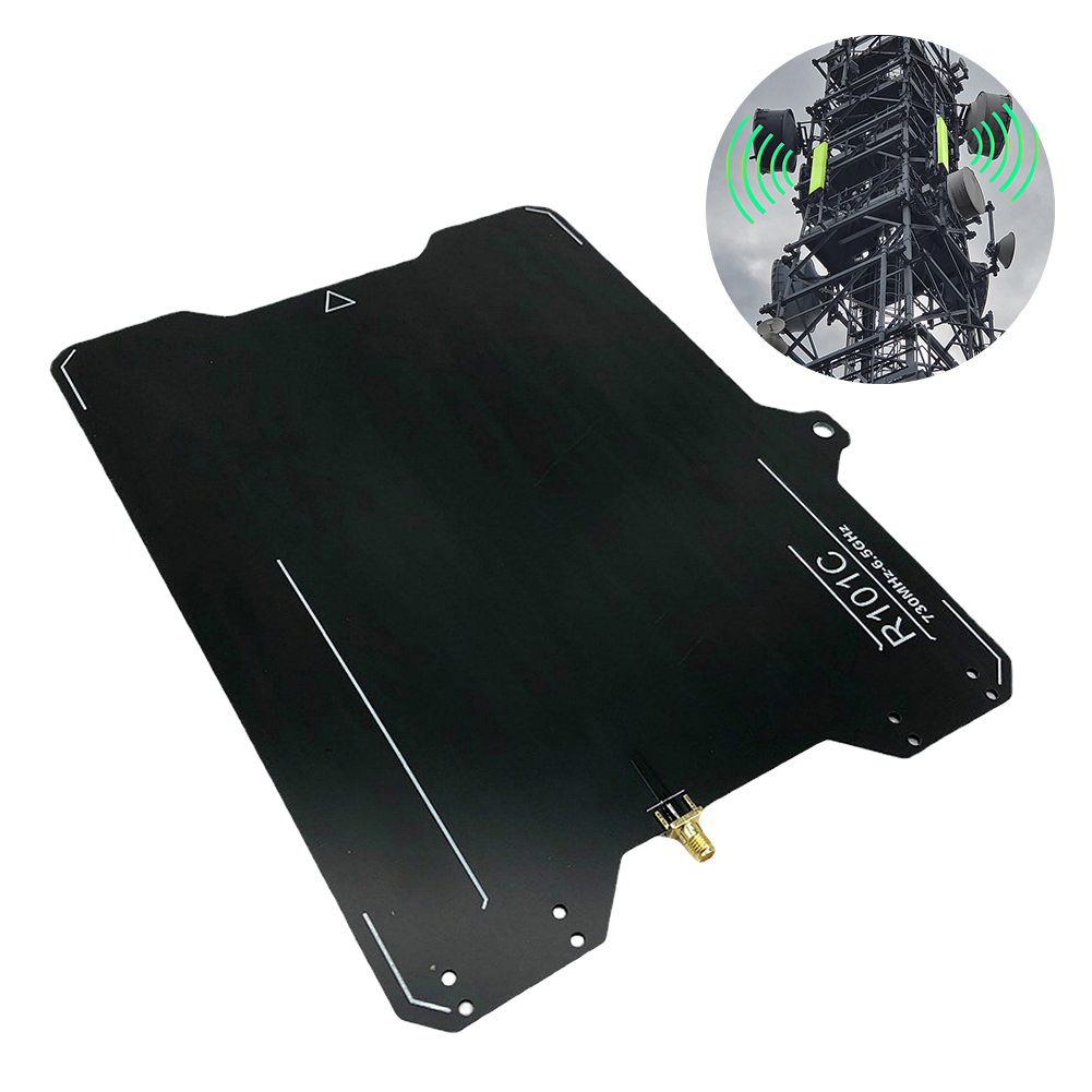 R101C Ads-b UWB 広帯域指向性アンテナ 730MHz-6.5GHz 広帯域アンテナ 7dBi ブラック 無線信号送信受信用