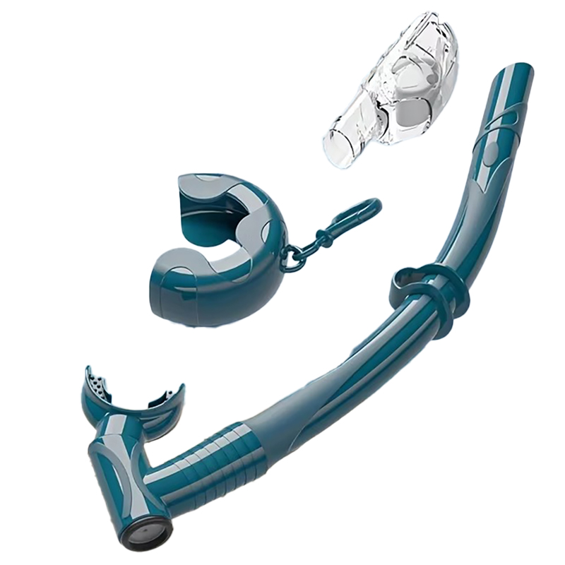 大人のダイビングブレスチューブ大人の多機能シリコーンシュノーケルウェットとドライ水泳ダイビングシュノーケルスキューバダイビング機器