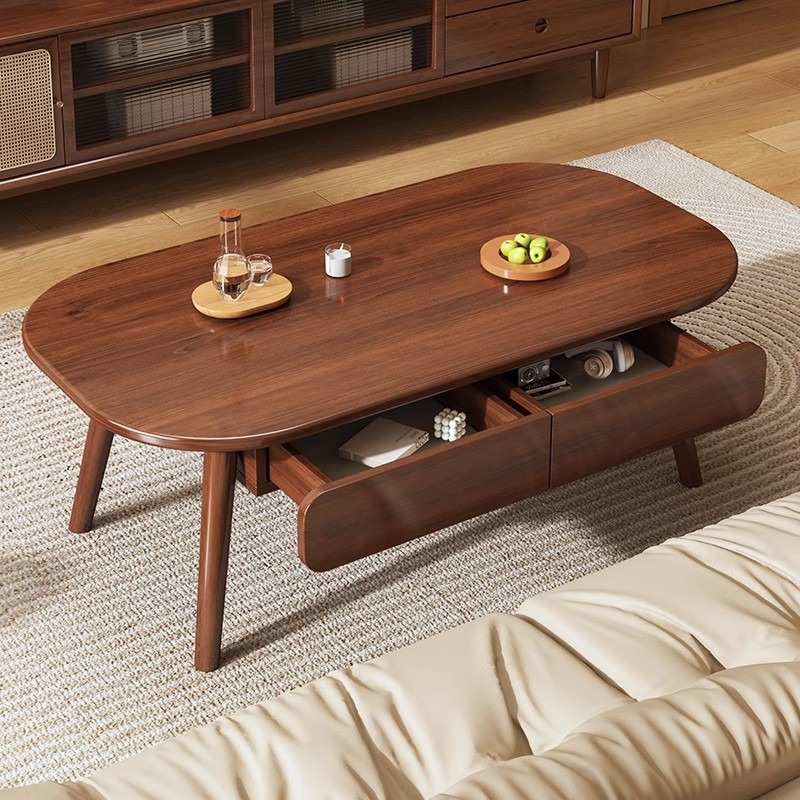 新しいシンプルなソリッドウッドコアソファコーヒーテーブルコーヒーテーブルリビングルーム家庭用小さなアパートモダンなシンプルな小さなテーブル