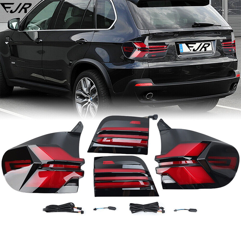 高品質テールライトアセンブリ BMW X5 E70 2007-2013 LED シーケンシャル流れるウインカーリアテールライト