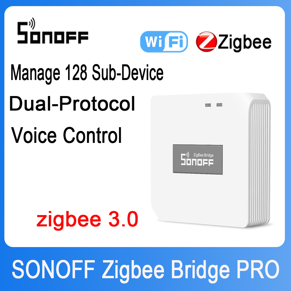 SONOFF ZBBridge Pro スマート Zigbee ブリッジ Zigbee 3.0 アプリワイヤレスリモコンスマートホームブリッジは Alexa Google ホームで動作します