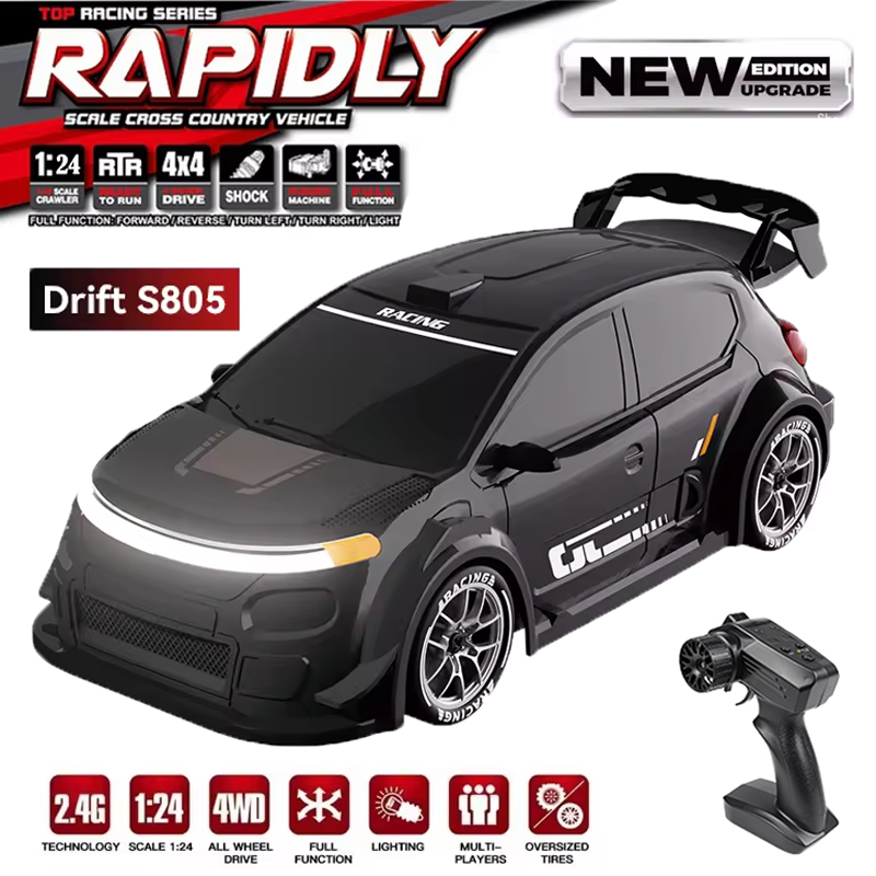 4WD リモートコントロールレーシングカー 2.4 グラム高速オフロードクライミングレーシングカートラック全地形耐久性のあるおもちゃアウトドアアドベンチャー