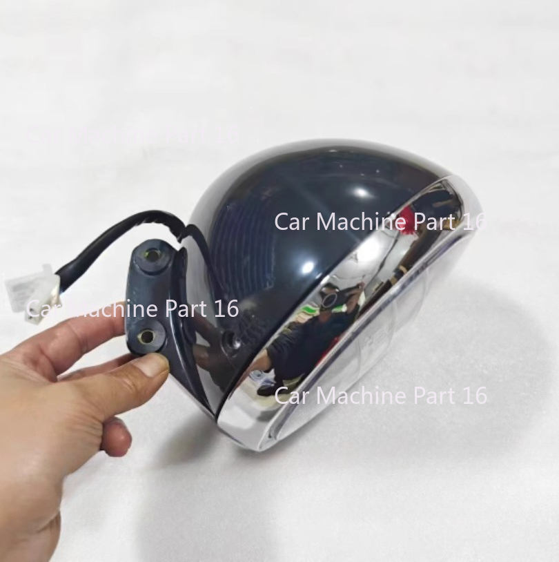 Keeway スーパーライト 125/150/200 QJ200-2G オートバイラウンドクロームフロントヘッドライトヘッドランプアセンブリ