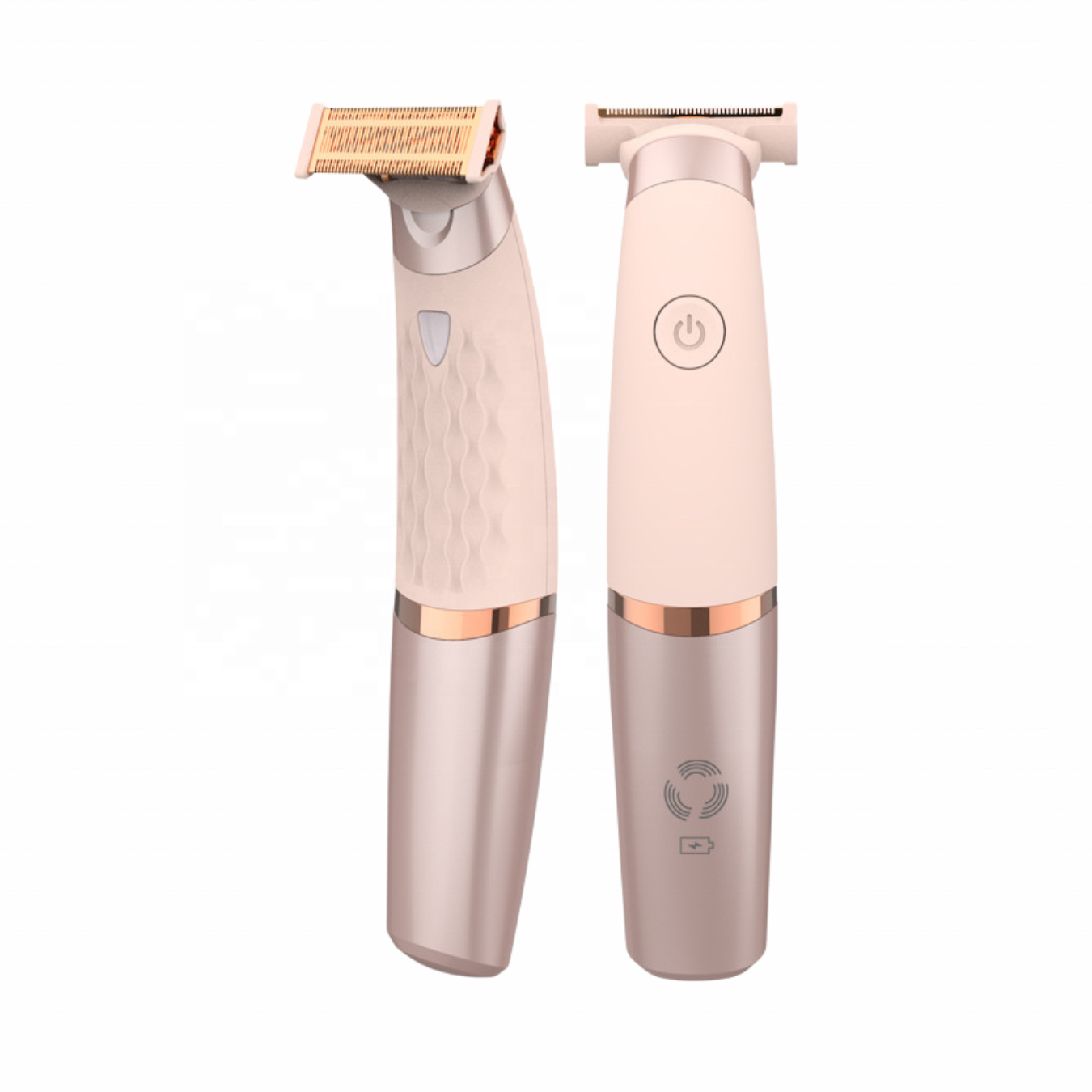 女性用電気シェーバー & 脱毛器: 顔、体、ビキニの痛みのない脱毛 - コードレス、充電式、ポータブル