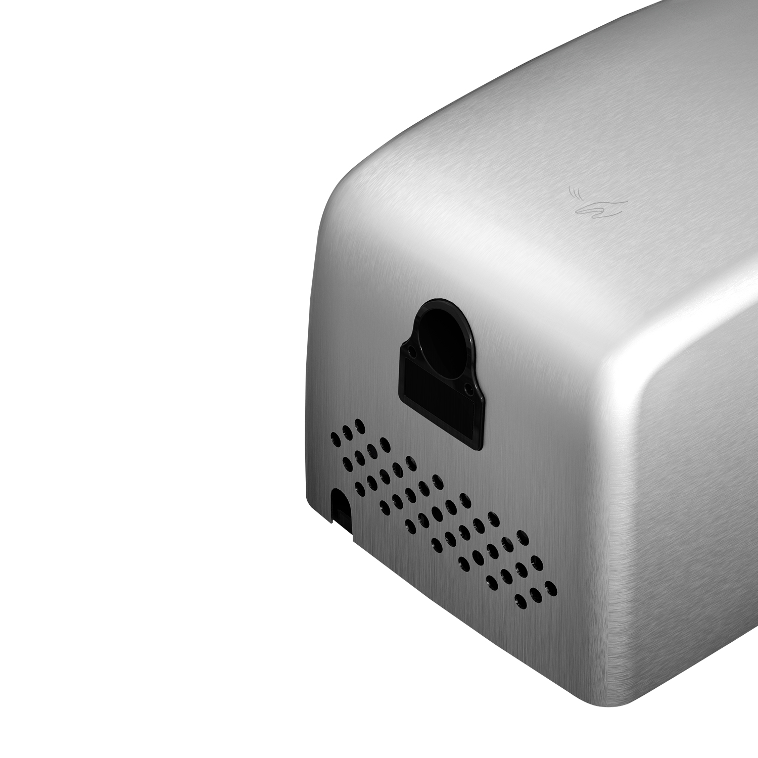 AK2803D Electric Stainless Steel 304 Touch-free Infrared Energy Efficient Compact Wall-Mounted Hotel Hand Dryer Fast Heating