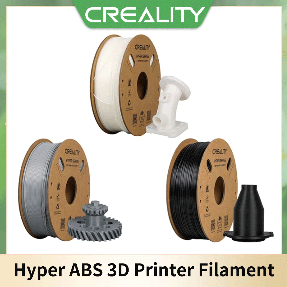 Creality ハイパー ABS フィラメント 1.75mm 高速互換オープン印刷 1kg スプール ほとんどの 3D プリンターにユニバーサルフィット