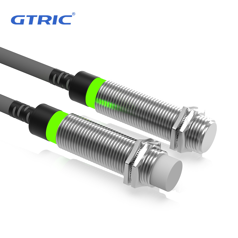 GTRIC 長距離誘導センサー金属近接スイッチ M12 NPN PNP NO NC 10-30V DC フラッシュ非フラッシュ検出範囲 4 ミリメートル 8 ミリメートル