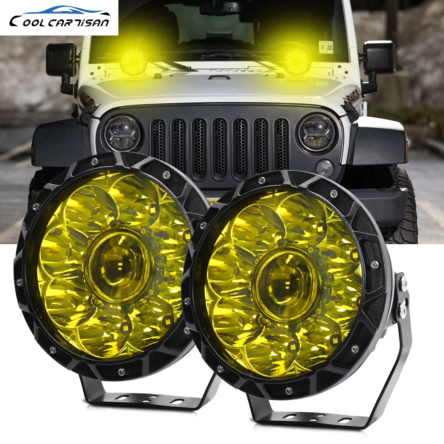 追加の Led スポットライトストリートオフロード長距離 24v トラック 300W 昼間運転非常に強力な 4x4 Led バー LED 灯台