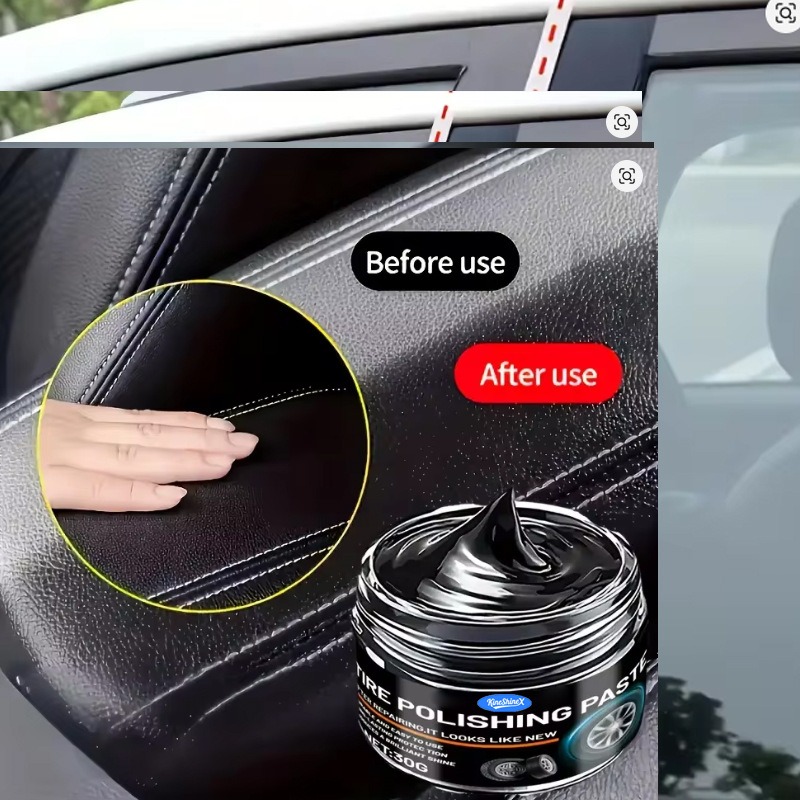 黒色のプラスチックと革の修復用自動車内装補修ペースト