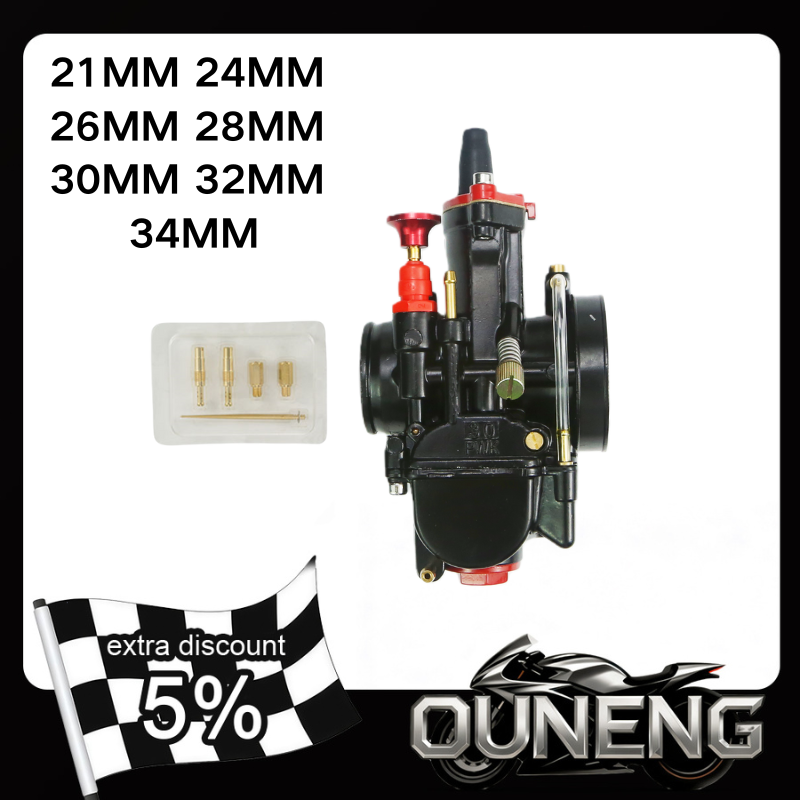 21 24 26 28 30 32 34mm Universal Motorcycle RACING carburetor For PWK carb Scooters ATV With Power Jet Dirt Bike