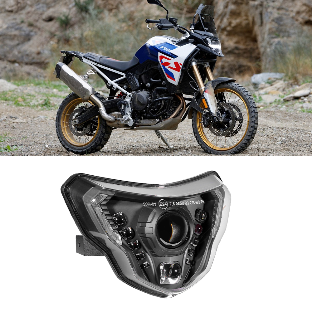 ヘッドライト Bmw G310R G310GS G 310 R GS LED ヘッドライト悪魔 DRL 目 E24 マークフロントライトオートバイアクセサリー