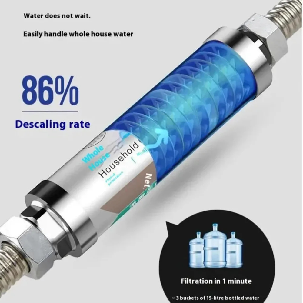 DN15 DN20 DN25 PPR 10T/H 軟水剤アンチスケーリングフィルター中央軟水剤家庭用全体事前ろ過率逆洗