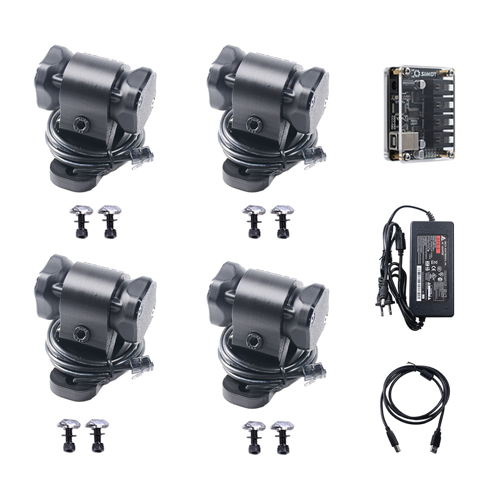 PC Simracing ゲーム用シート振動シミュレーターキット USB プラグアンドプレイ MOZA SIMAGIC FANATEC Racing 用シート振動シミュレーター