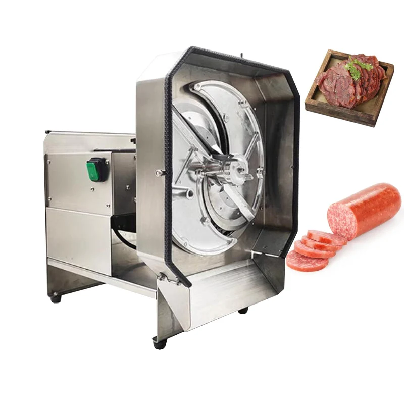 電気デリベーコンハム牛肉スライスカッタースライサー魚切断機