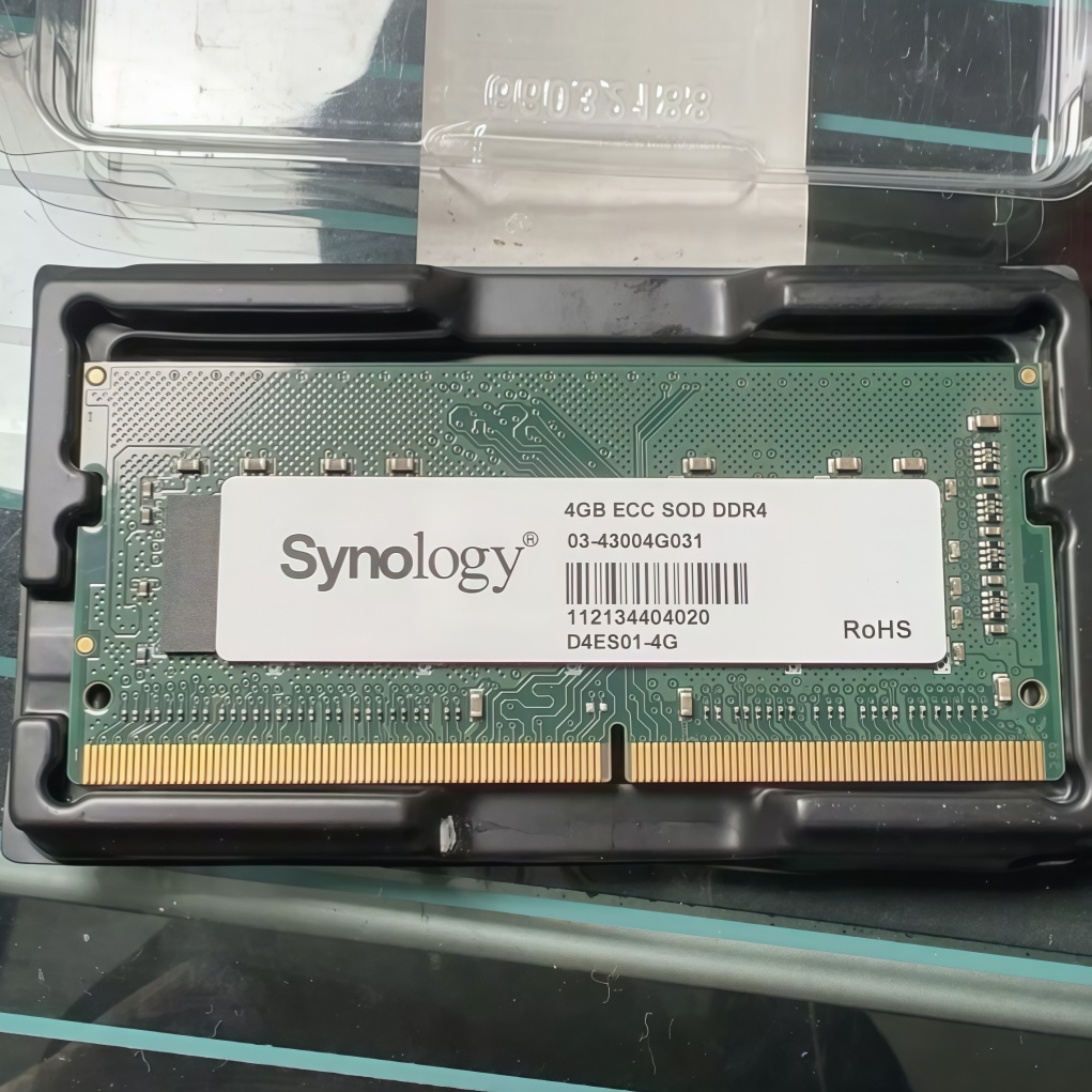 オリジナル Synology D4ES01-4G/8G/16G DDR4 ECC バッファなし SODIMM SO-DIMM メモリ モジュール