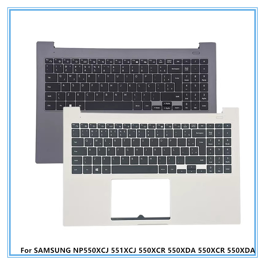 Samsung NP550XCJ 551XCJ 550XCR 550XCR ノートパソコン用パームレストキーボード（韓国語対応）