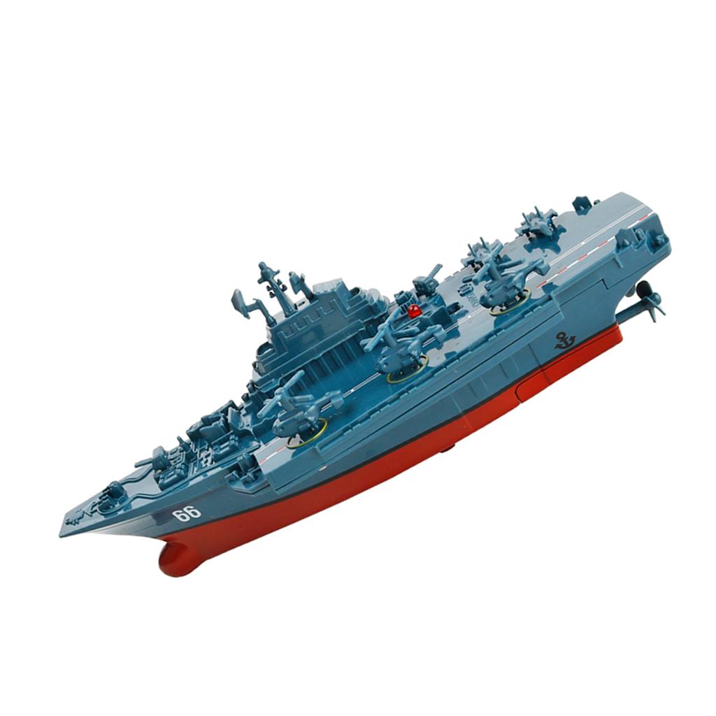 海洋リモートコントロールボートおもちゃプラスチック軍艦モデル 2.4ghz 水上バイク子供とコレクターのため
