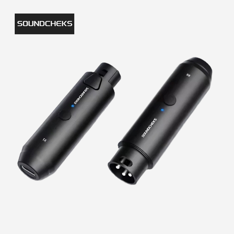 SOUNDCHEKS H-58 2.4GHz ワイヤレスマイクシステム XLR マイクアダプター ダイナミックマイク ワイヤレス送信機および受信機