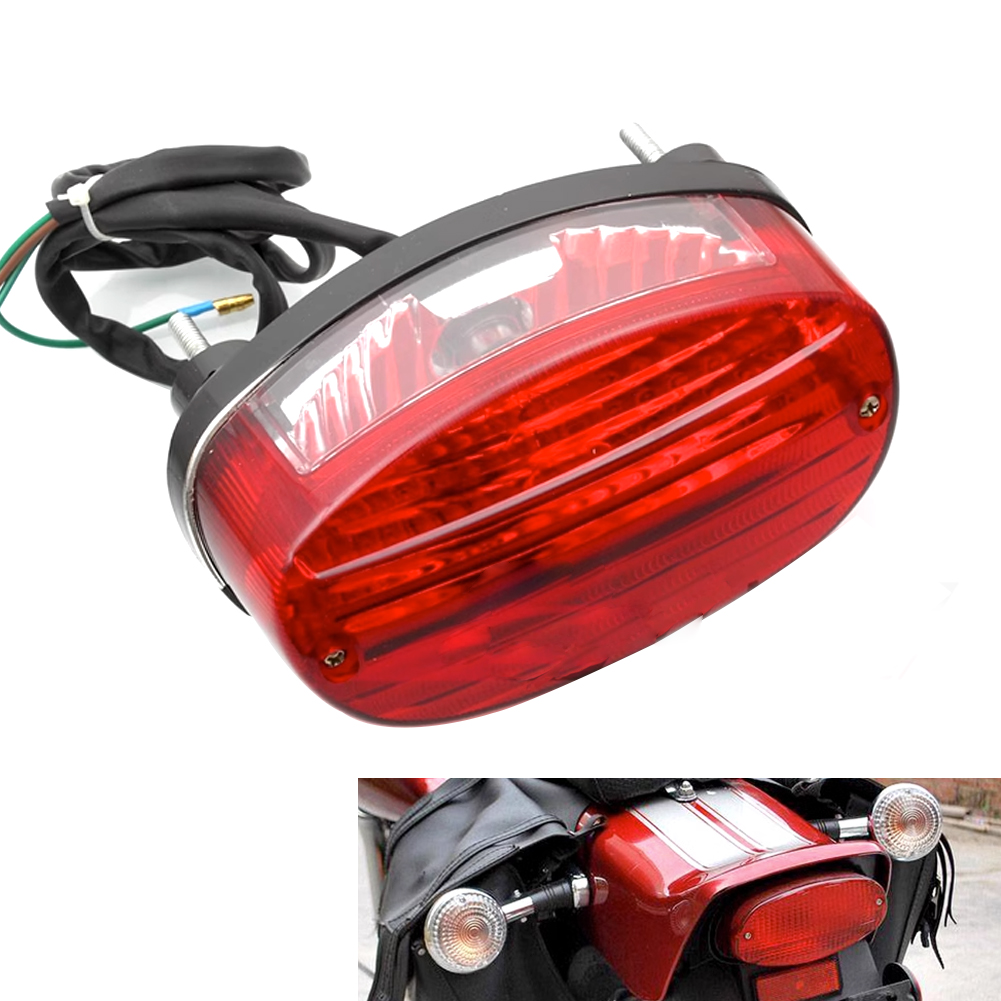 ヤマハドラッグスター 400 DS 400 DS400 12V バイクテールライトオートバイリアテールライトブレーキライト