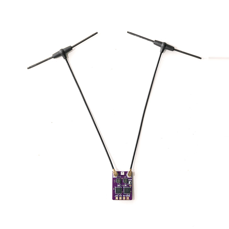 30 個 ELRS 2.4G ダイバーシティ受信機デュアルアンテナ RX 内蔵 TCXO FPV フリースタイル RC レーシング長距離ドローンアクセサリー用