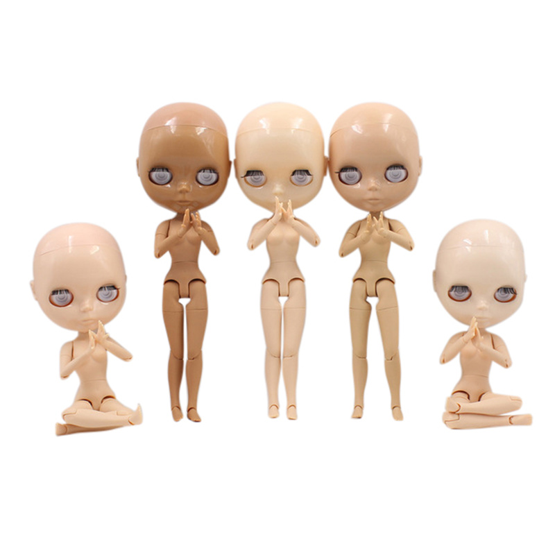 ICYファクトリー ブライスジョイントボディ ウィッグなし アイチップなし 5色の肌 ウィッグやメイクの修正に適しています。