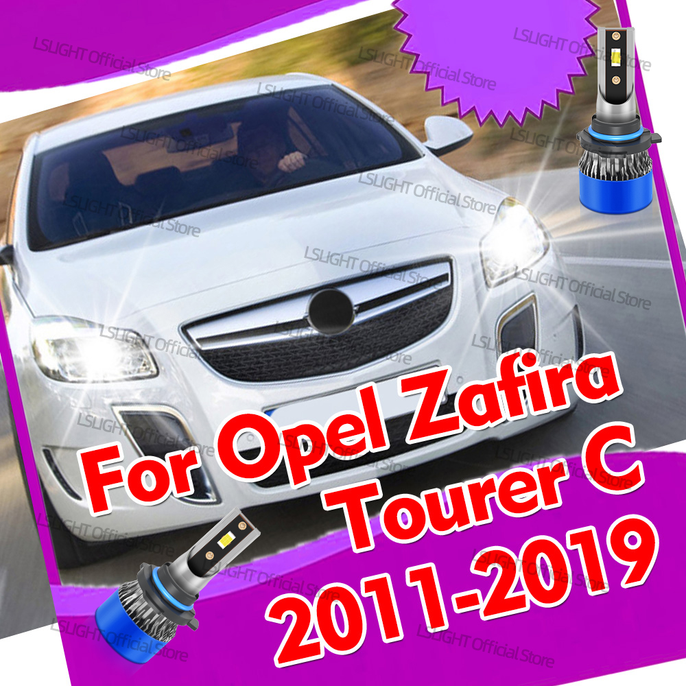 2 個 LED ヘッドライト電球 9012 Hir2 オートヘッドランプ 20000LM オペル ザフィーラ ツアラー C 2011 2012 2013 2014 2015 2016 2017 2018 2019