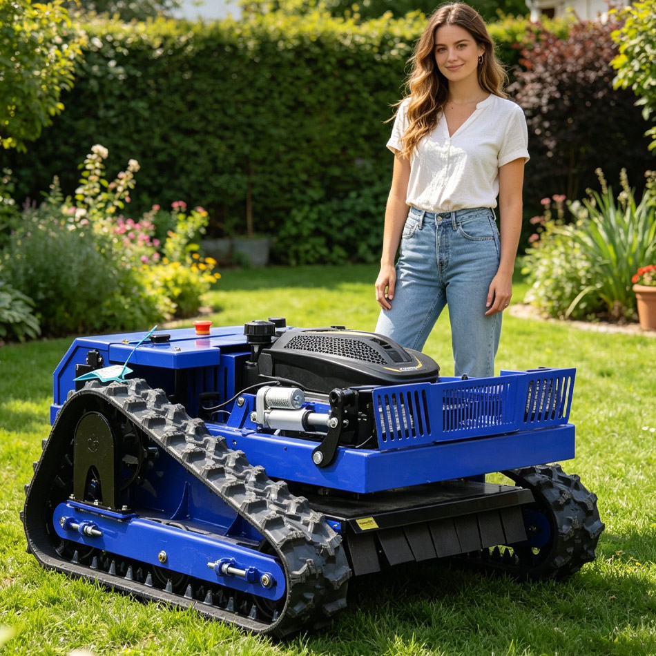 リモコン式芝刈り機、除草用の効率的、便利、インテリジェントな芝刈り機、ゼロターン芝刈り機