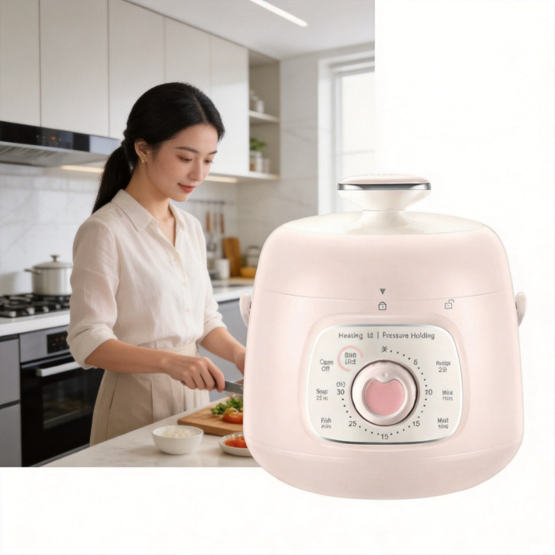 1.8L 自動多機能電気圧力炊飯器小型家庭用調理器具 1-4 人に適した
