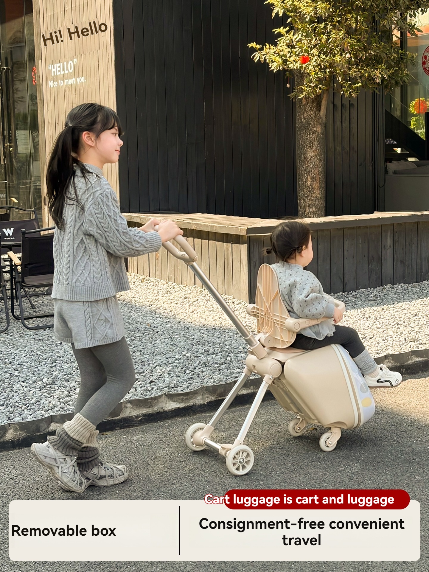 子供用スーツケース、男の子にも女の子にも適しており、持ち運びに便利なハンドル付きで、旅行に最適です。