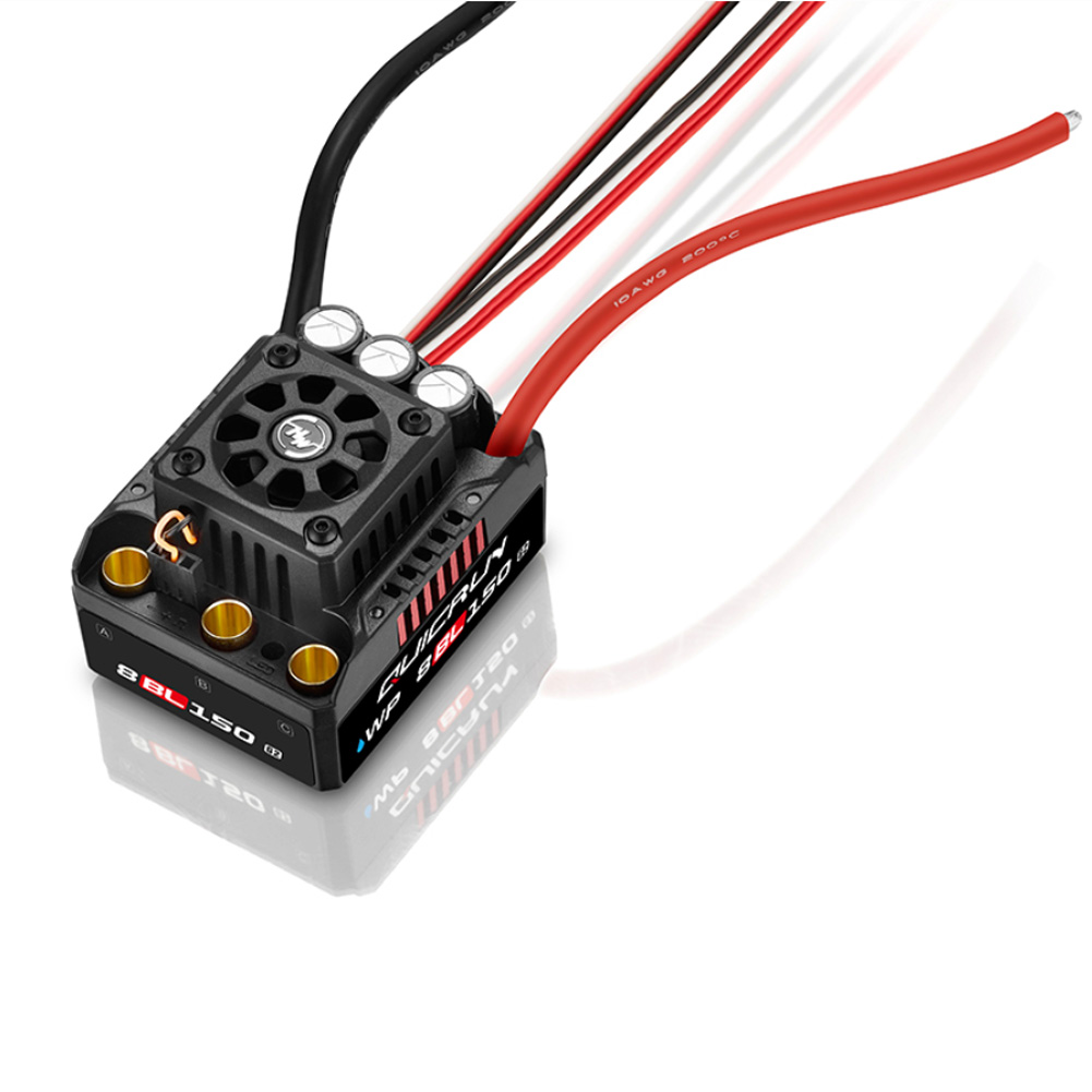 Hobbywing QuicRun WP 8BL150 150A G2 防水ブラシレス ESC 4274SL 2000KV/4268SL 2600KV ブラシレスモーター付き 1:8 RC カー用