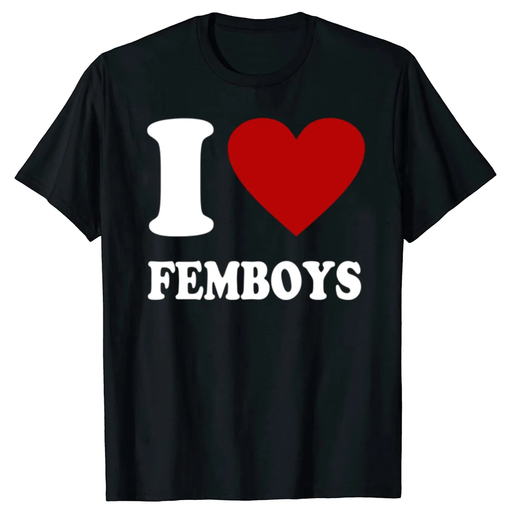 おかしい私は Femboys プリント Tシャツグラフィック Tシャツ高品質男性半袖 Tシャツメンズスポーツウェアメンズトップス