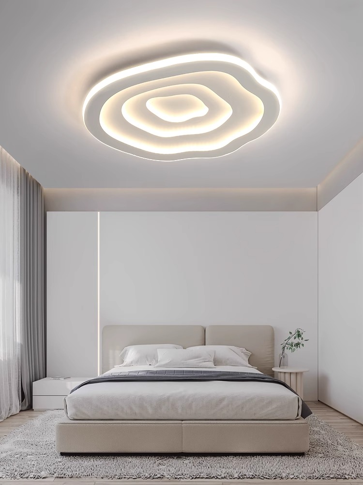 マスターベッドルームランプリモコン LED シーリングライトモダンなホームダイニングリビングルームの装飾子供部屋の天井シャンデリア