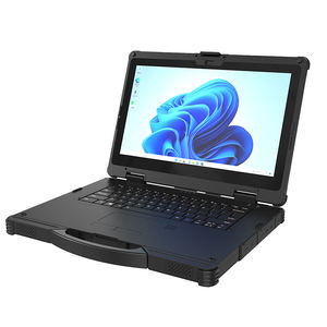 CENAVA 14インチ 2-in-1 Windowsノートパソコン（キーボード付き）、16GB DDR5、4800MHz 堅牢ノートパソコン、産業用堅牢ノートパソコン