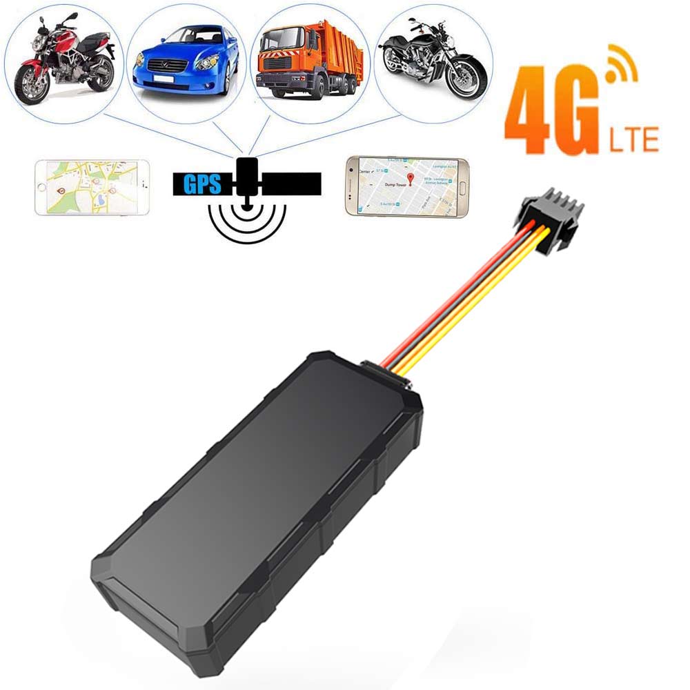 オートバイ 4 グラム GPS トラッカー 2025 4 グラム GPS トラッカー車 9-95V カットオフオイルトラッカー自動 GPS GSM ロケーター追跡装置衝撃警報
