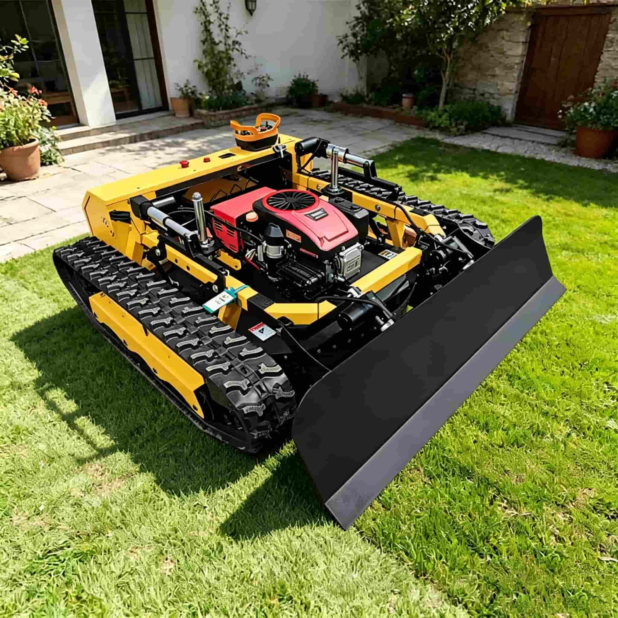 農業および林業に適したカスタマイズ可能なエンジン専門産業リモートコントロールロボット芝刈り機
