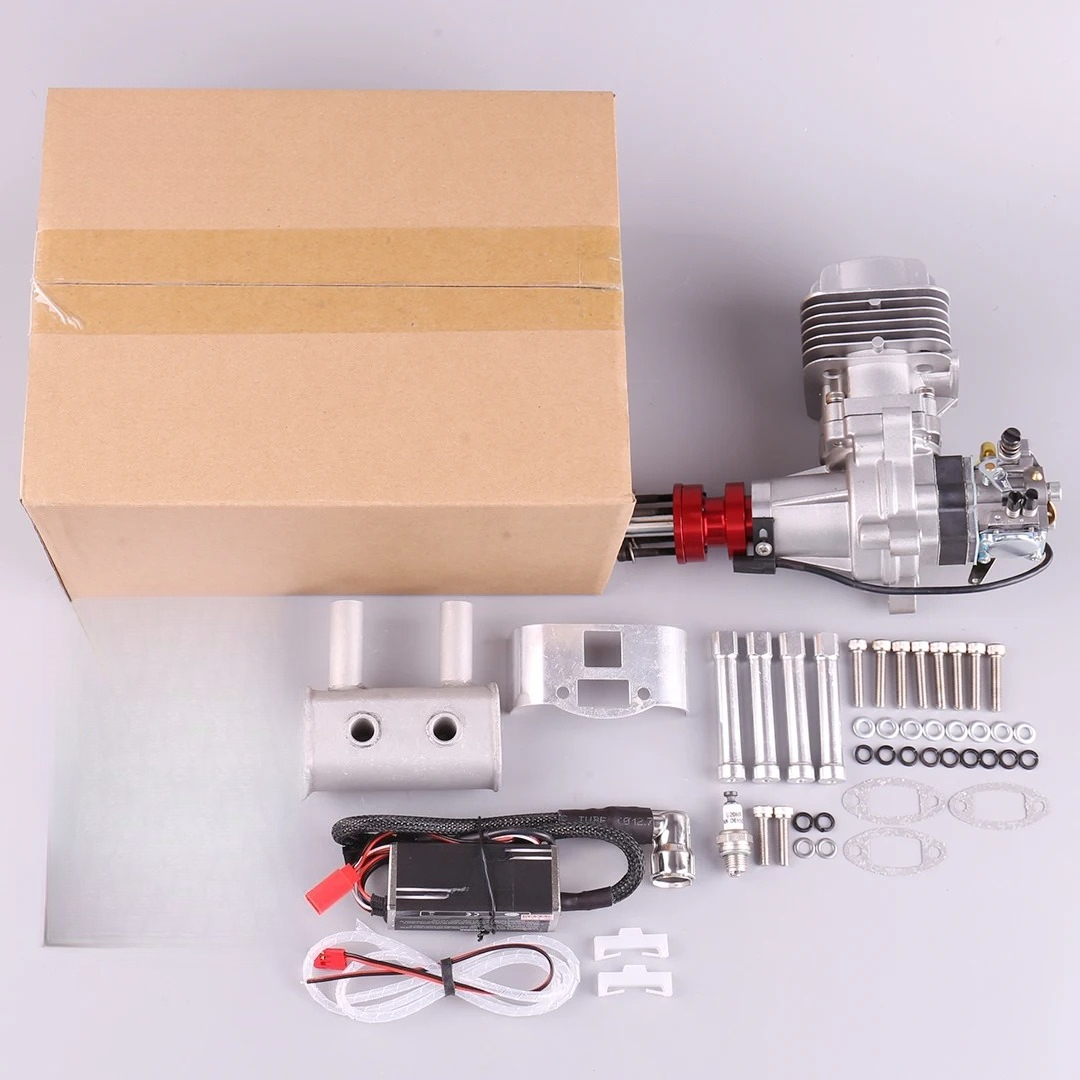RCGF 35CC RE エンジン 2 サイクル ピストン タイプ サポート 1908 2008 2010 FPV RC 飛行機用プロップ固定翼