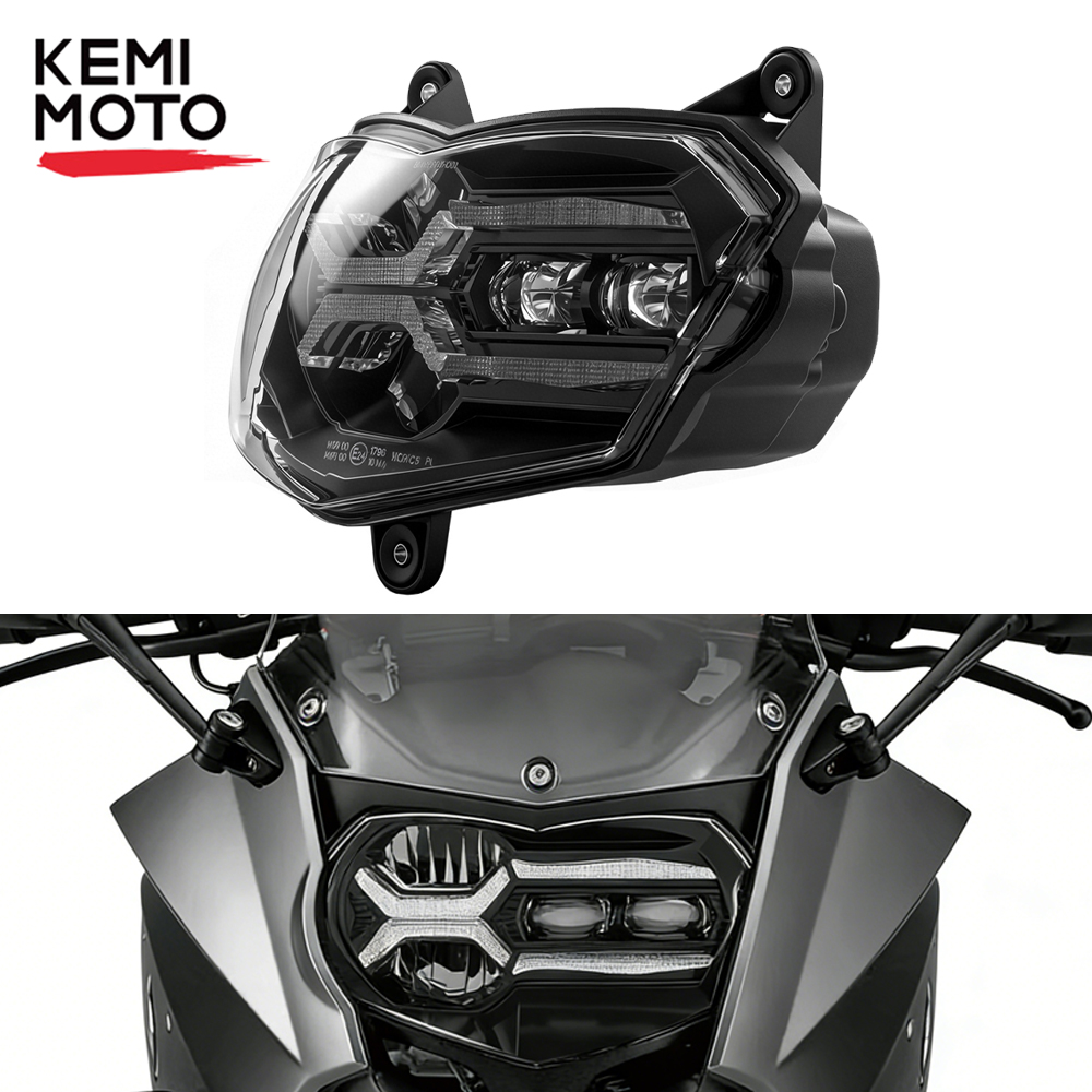 KEMIMOTO E24 LED ヘッドライト BMW F800GT F800ST F800S F800R 2006-2012 F 800 ST オートバイヘッドランプランニングライトアセンブリ