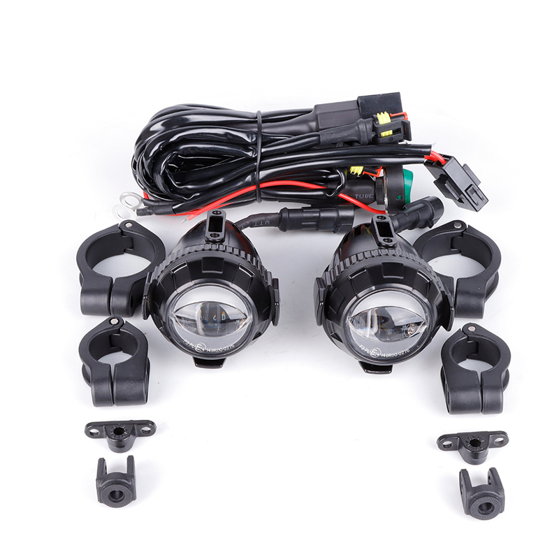 オートバイ LED ライト E24 フォグランプ BMW R1200GS R1250GS F850GS F750GS F800 F700GS LC Adv 6500K 白色光 LED ドライビングライト