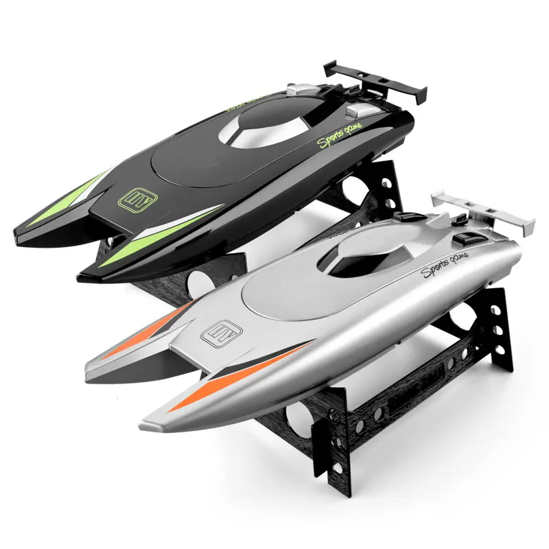 2.4 グラム RC 高速レーシングボート防水ダブルモーターリモコンプロフェッショナルスピードボート 805 ギフトのおもちゃ男の子