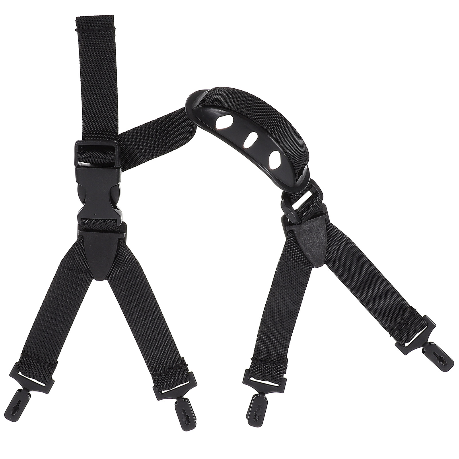 2 個のヘルメットあごストラップユニバーサル交換ナイロンストラップ快適な安全建設アクセサリー用品