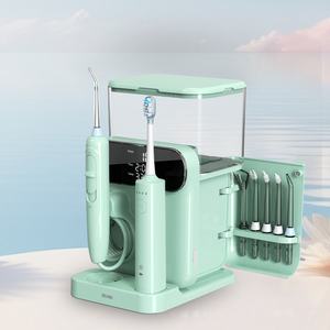 多機能2-in-1プラスチック製歯科ケアセット（電動歯ブラシとデンタルフロス）、口腔内を効果的に清潔に保ちます