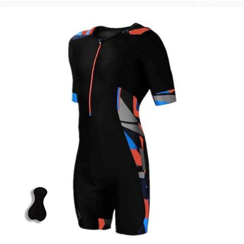 中国製造ランニングサイクリング服ジャンプスーツ、プロサイクリングトライアスロンジャンプスーツ、メンズトライアスロンバイクスポーツ服